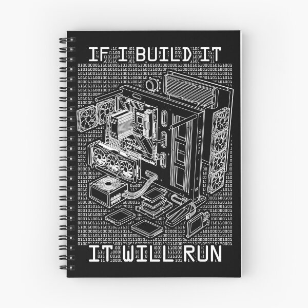 Item preview, If I Build It Will Run Funny PC Builder Computer Code Gamer designed and sold by GrandeDuc.