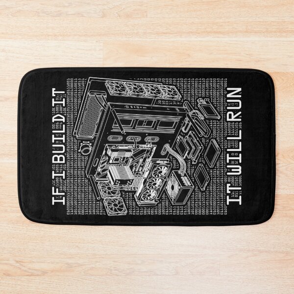 Item preview, If I Build It Will Run Funny PC Builder Computer Code Gamer designed and sold by GrandeDuc.