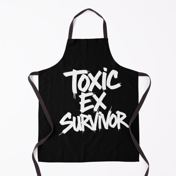 Item preview, Toxic Ex Survivor – Minimal Typography Funny Quote Art designed and sold by OzzFrequency.