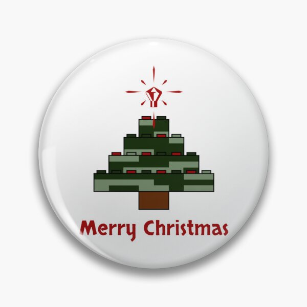 Item preview, Brick Archaeology Christmas Tree Merry Christmas  designed and sold by hultztimoner.