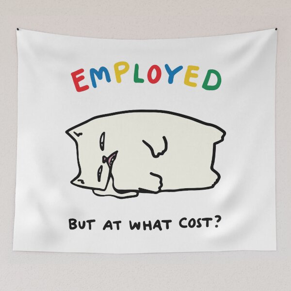 Item preview, Employed but at what cost ? designed and sold by BrownHorse90s.