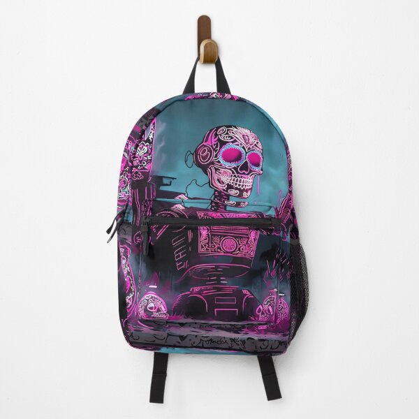 Item preview, Cyber Skull Fiesta designed and sold by ONYX Pixee.