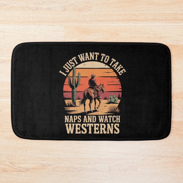 Item preview, I Just Want to Take Naps and Watch Westerns Movie Lovers designed and sold by TiredPack.