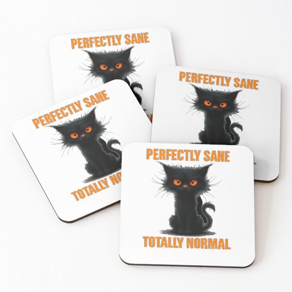 Item preview, Perfectly Sane Black Cat designed and sold by the-dovlat.