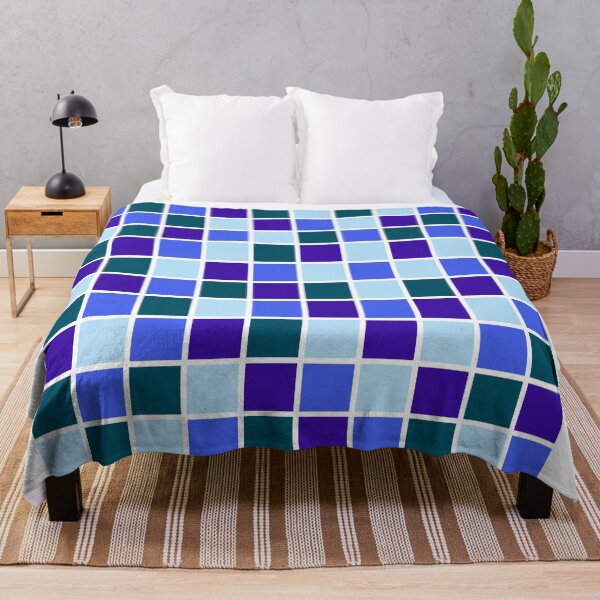 Item preview, Indigo Horizon Northern Lights - Artistic Pattern designed and sold by RedCircleArt.