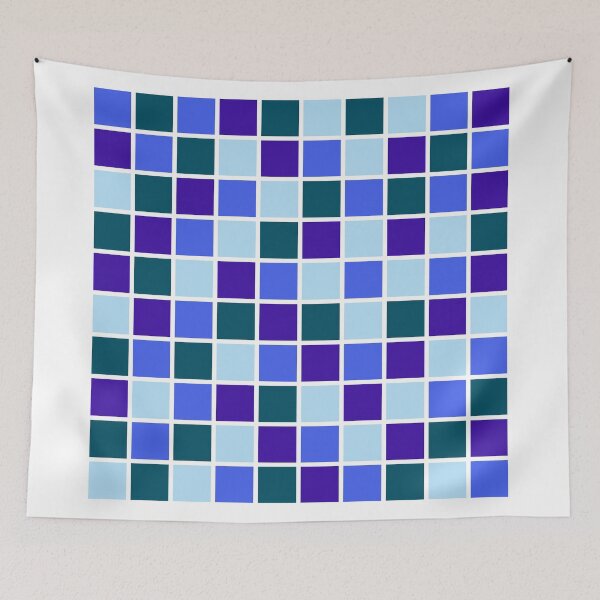 Item preview, Indigo Horizon Northern Lights - Artistic Pattern designed and sold by RedCircleArt.