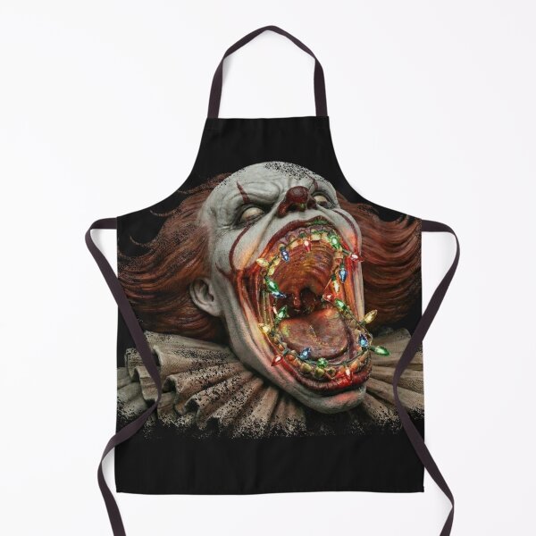 Item preview, Festive Fright: Creepy Clown Screaming Christmas Lights designed and sold by AdyKurniawan.