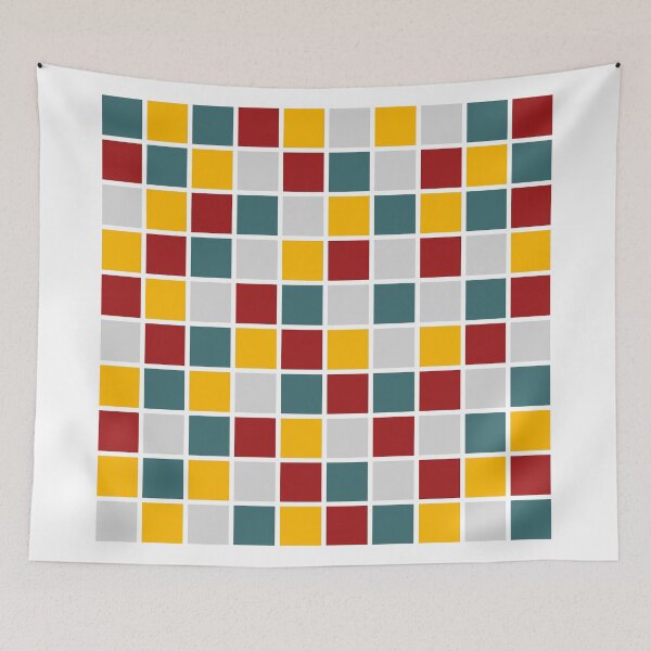 Item preview, Retro College Sportswear - Streetwear Pattern in Burgundy designed and sold by RedCircleArt.