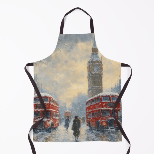 Item preview, Snow-covered street in London designed and sold by Sigtrix.