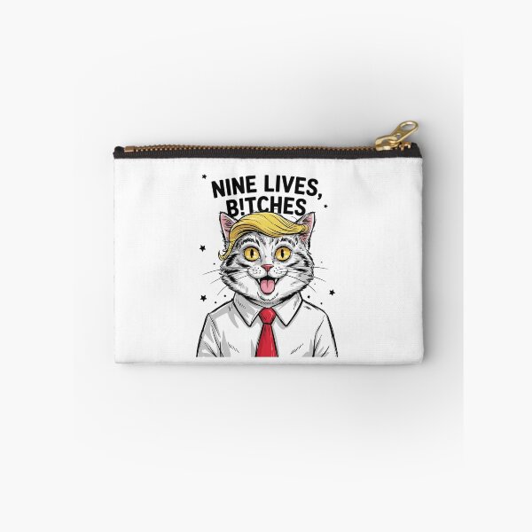 Item preview, Nine Lives Bches, Funny Trump Cat 9 Lives designed and sold by GamtosMintys.