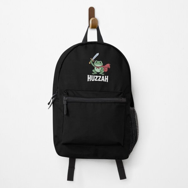 Item preview, Huzzah Frog Knight Funny Sword Meme Quote  designed and sold by LKappa3Faber.