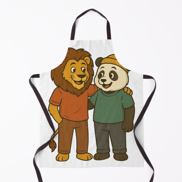 Item preview, Lion & Panda Friends designed and sold by the-dovlat.