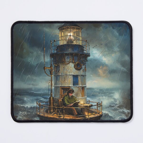 Item preview, Steampunk Lighthouse Lore designed and sold by ONYX Pixee.