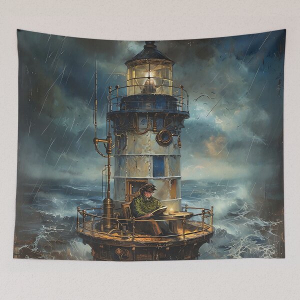 Item preview, Steampunk Lighthouse Lore designed and sold by ONYX Pixee.