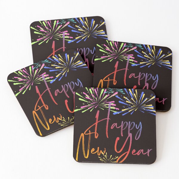 Item preview, „HAPPY NEW YEAR” Celebrate the arrival of the new year in unique style! designed and sold by Nikoverse.
