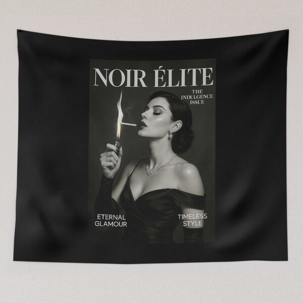 Item preview, Elegant Noir Diva in Glamorous Black Dress with Vintage Flair. designed and sold by Spark2Seduction.