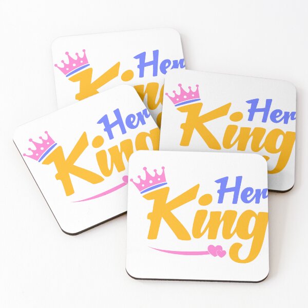 Item preview, Her King Matching Couple Crown Relationship  designed and sold by Stag Prime Shop.