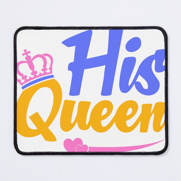 Item preview, His Queen Matching Couple Crown Relationship designed and sold by Stag Prime Shop.
