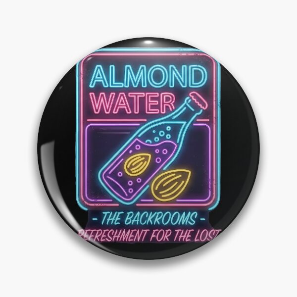 Item preview, Almond Water The Backrooms Neon Sign designed and sold by k3rstman1.