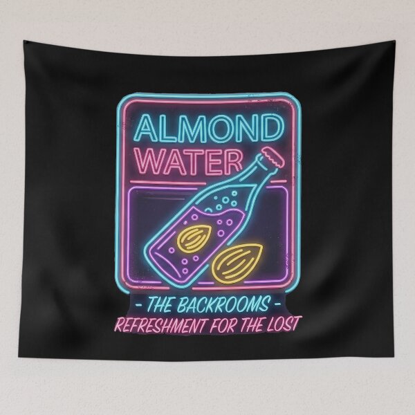 Item preview, Almond Water The Backrooms Neon Sign designed and sold by k3rstman1.