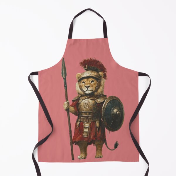 Item preview, vintage lion as a Roman legionary designed and sold by Mauswohn.