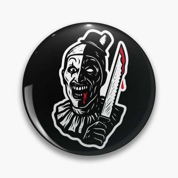 Artikelvorschau, Der Clown mit dem stechenden Lächeln – Fan-Art-Design entworfen und verkauft von elsotanodelcine.