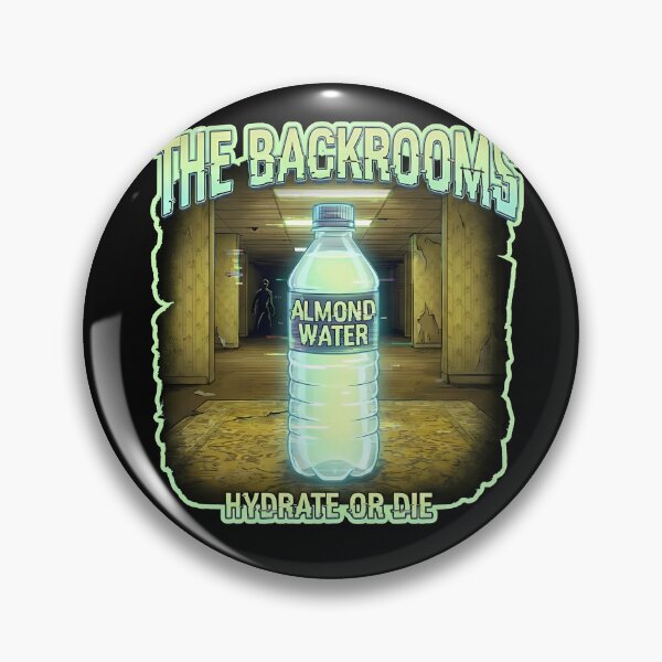 Item preview, The Backrooms Almond Water Hydrate or Die designed and sold by k3rstman1.