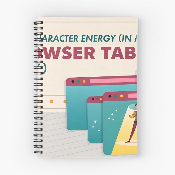 Item preview, Collage‑style illustration of multiple overlapping browser tabs designed and sold by Bionson Art.