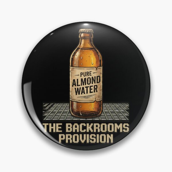 Item preview, The Backrooms Almond Water Provision designed and sold by k3rstman1.