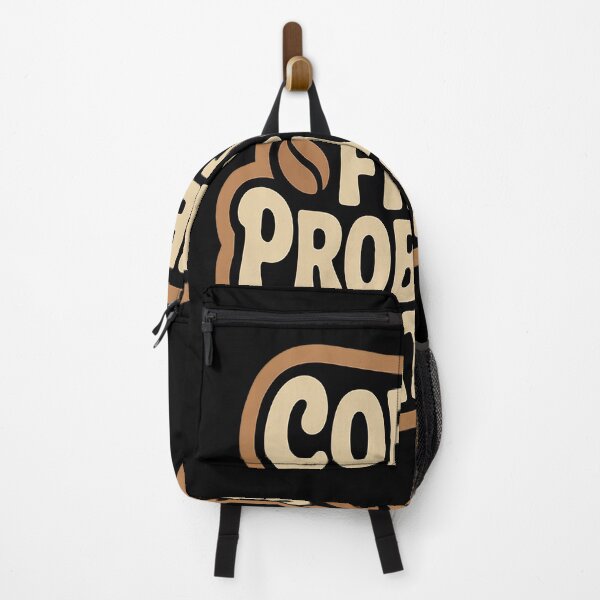 Item preview, Coffee First Problems Later Caffeine Quote designed and sold by TeamLequid.