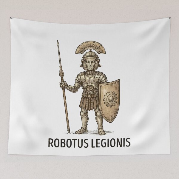Item preview, Steampunk Roman Robot Legionary Warrior designed and sold by k3rstman1.