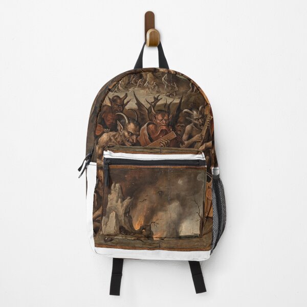 Item preview, A group of devils play weird musical instruments in Hell after Hieronymus Bosch and Pieter Bruegel designed and sold by Vintage Designs +.