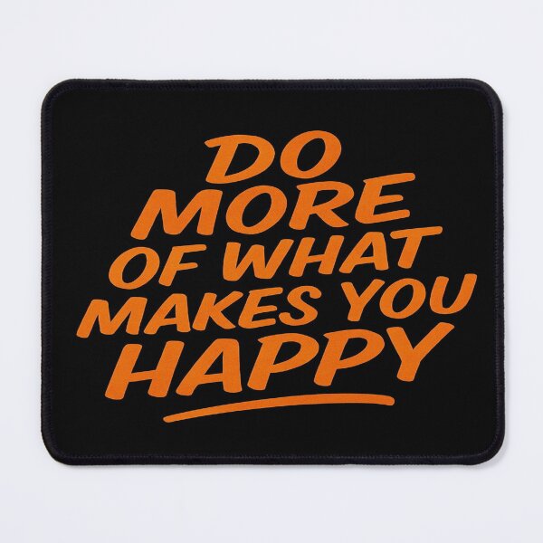 Item preview, Motivational Quote Poster – Do More of What Makes You Happy – Positive Wall Art & Gift Idea designed and sold by Bright Nest Studio.