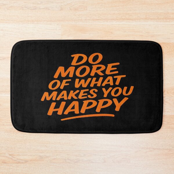 Item preview, Motivational Quote Poster – Do More of What Makes You Happy – Positive Wall Art & Gift Idea designed and sold by Bright Nest Studio.