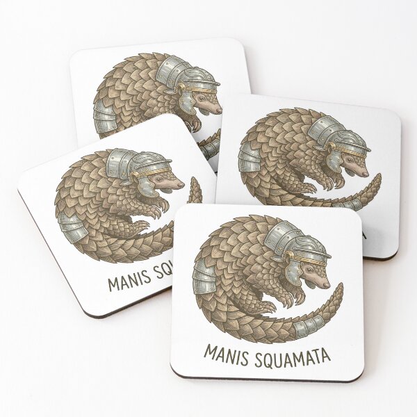 Item preview, Roman Armored Pangolin Warrior designed and sold by k3rstman1.