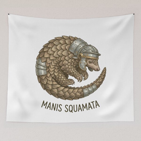 Item preview, Roman Armored Pangolin Warrior designed and sold by k3rstman1.