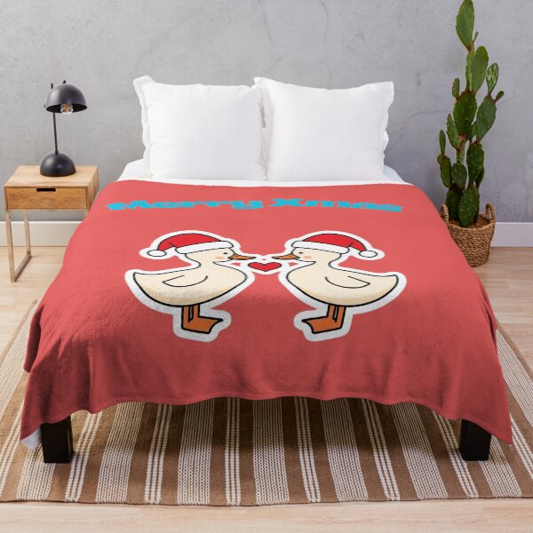 Item preview, Love at First Quack – Cute Duck Romance Christmas designed and sold by zoocore.