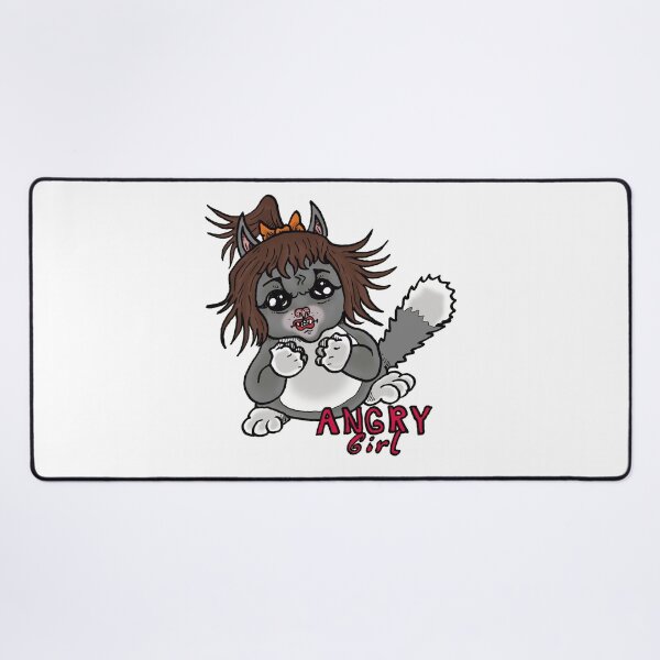 Item preview, Cute Cat Couple – Angry Female Cat designed and sold by onurunderartworks.