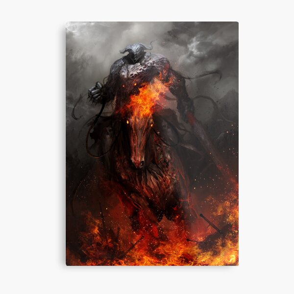 War and Ruin Metal Print