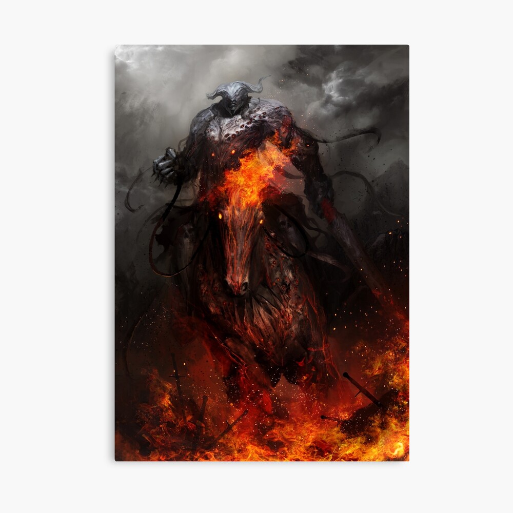 War and Ruin Canvas Print