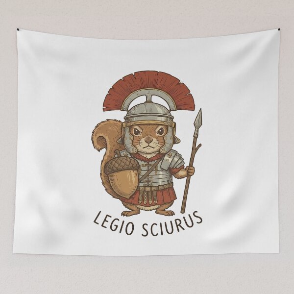 Item preview, Roman Squirrel Legionary Acorn Warrior designed and sold by k3rstman1.