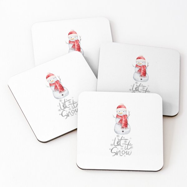 Item preview, Smiling Snowman Winter Artwork designed and sold by AchraffPrint.