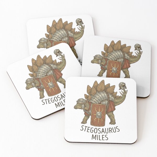 Item preview, Stegosaurus Roman Legionary Dinosaur designed and sold by k3rstman1.