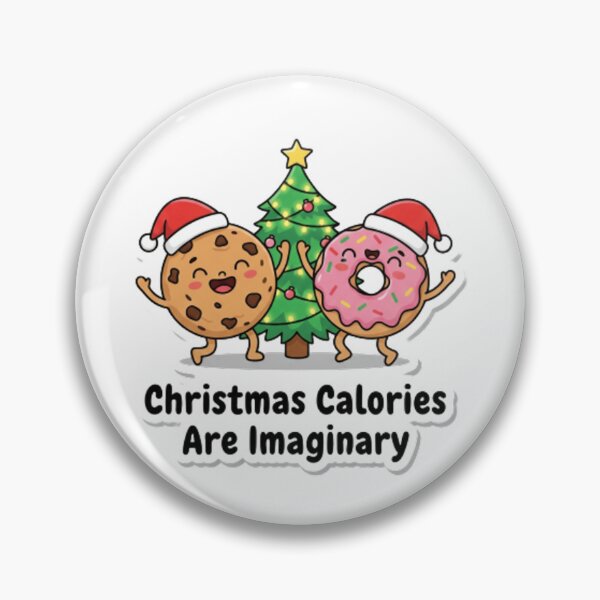 Item preview, Funny Christmas Calories Donut Cookie Sticker - Imaginary Holiday Baking Humor Decal designed and sold by ZyxDes.