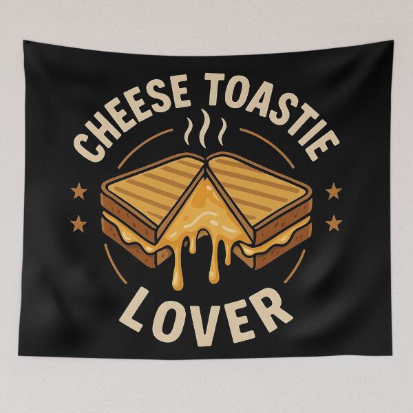 Item preview, Funny Cheese Toastie Lover T-Shirt: Punny Melty Graphic for Grill & Chill Cheese Hounds designed and sold by WAUZ.