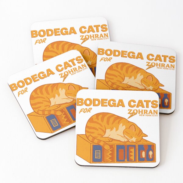 Item preview, Bodega cats for zohran mamdani designed and sold by IdealDo.