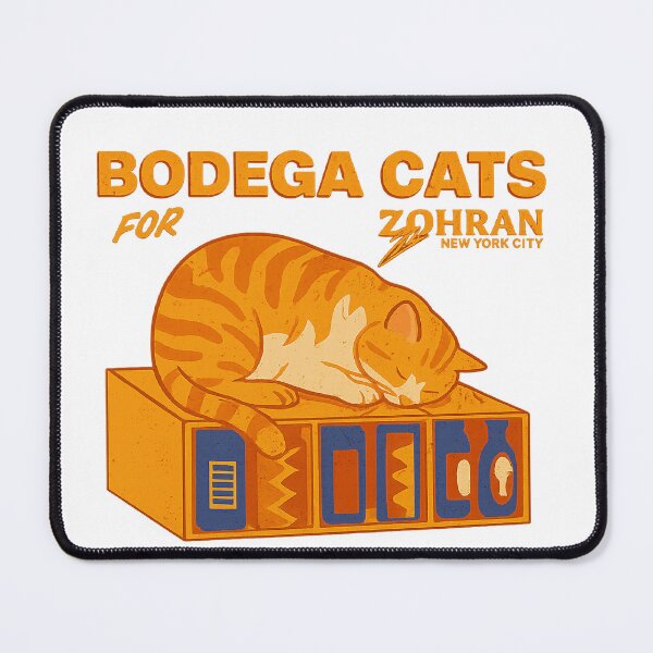 Item preview, Bodega cats for zohran mamdani designed and sold by IdealDo.