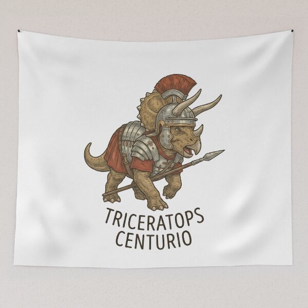 Item preview, Triceratops Roman Centurion Dinosaur designed and sold by k3rstman1.
