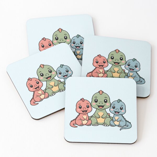 Item preview, Cute Baby Dinosaurs Trio designed and sold by naragon4289.
