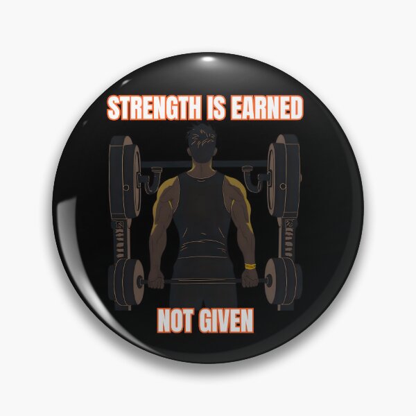 Aperçu de l'œuvre La force se gagne, elle ne se donne pas - Vêtements de gym et cadeaux de fitness motivants créée et vendue par endurothreads.